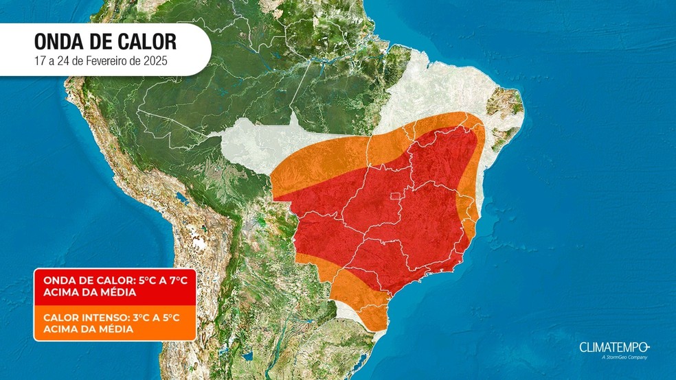 Onda de Calor e Calor intenso em Mato Grosso — Foto: Climatempo