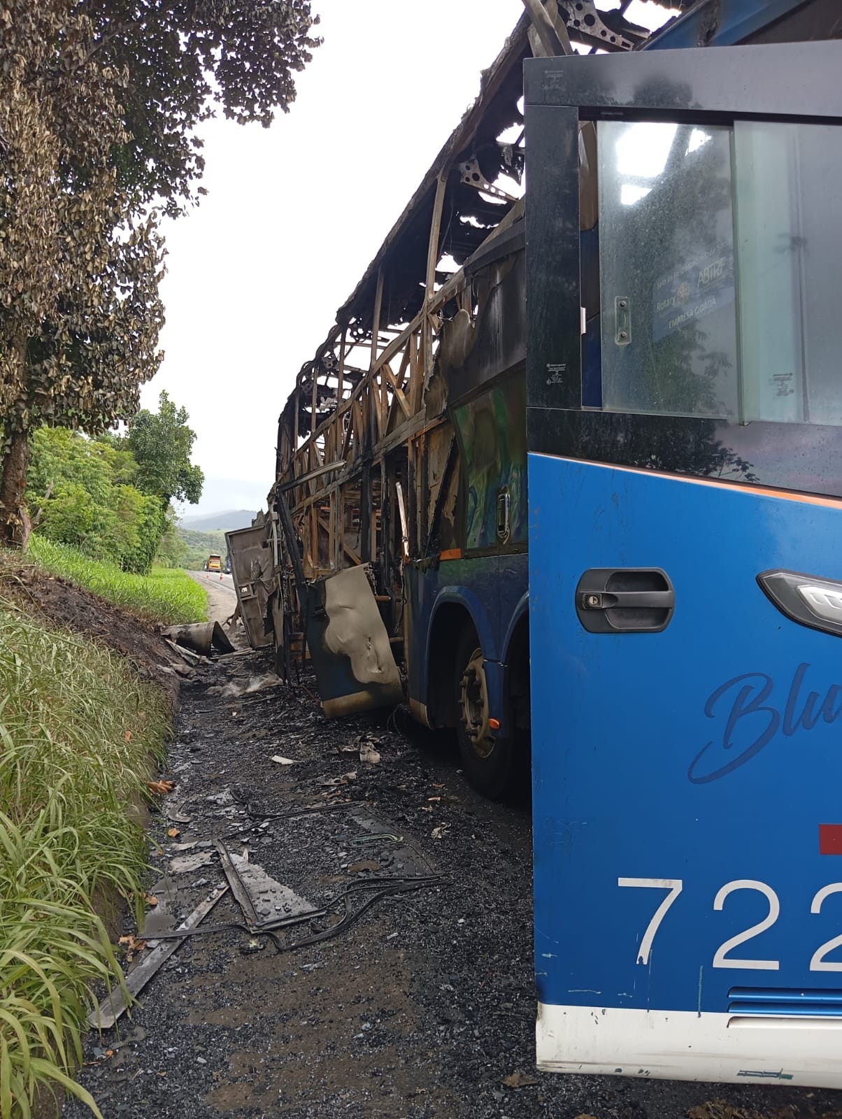 Incendiário que ateou fogo em ônibus com mais 40 passageiros entrou de forma clandestina no veículo; entenda