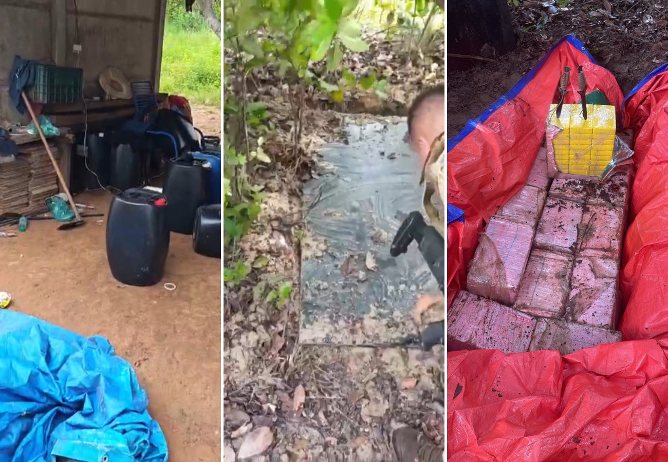 Cerco a suspeitos chega ao terceiro dia após apreensão de avião e drogas no TO: 'restam dois na região de mata', diz comandante