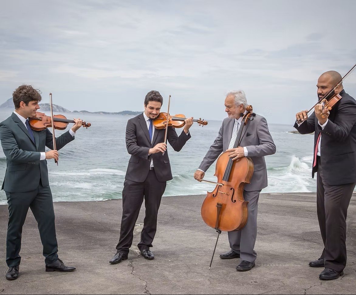 Quarteto Guanabara traz Haydn, Schubert e Gnattali ao palco do Municipal