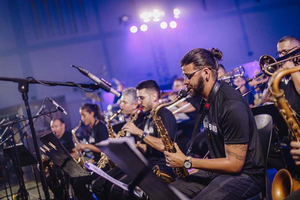 Concerto SESI Big Band — Foto: Brunno Martins