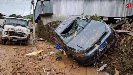 Chuvas deixam 25 mortos no Sudeste; veja MAPA - Programa: G1 ES 