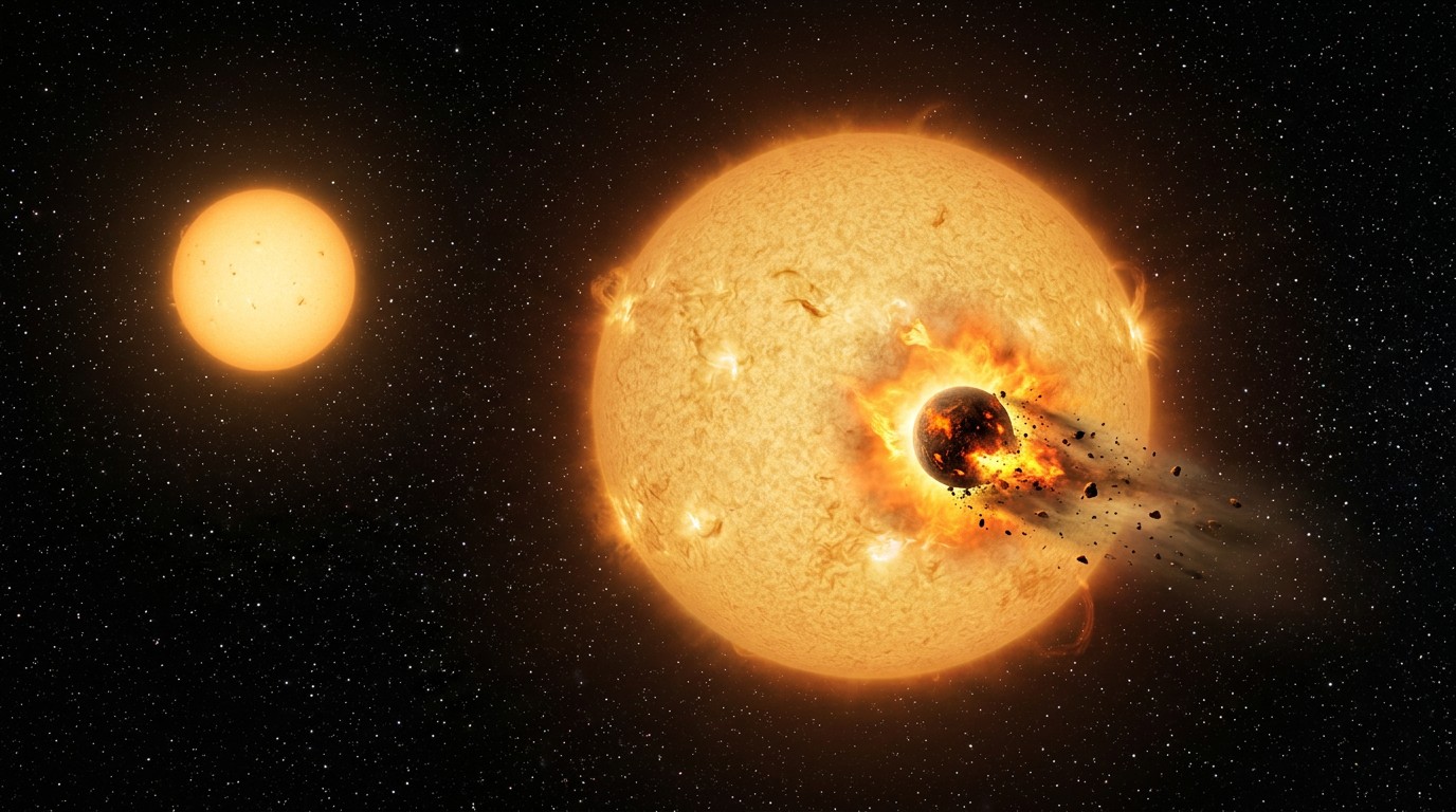 Estudo revela segredo cósmico de estrelas que devoram planetas