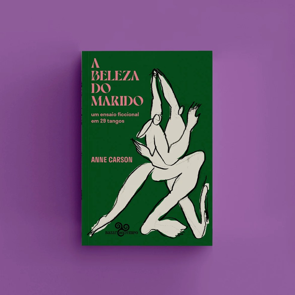 Capa de 'A beleza do marido: um ensaio ficcional em 29 tangos'. — Foto: Reprodução/Bazar do Tempo