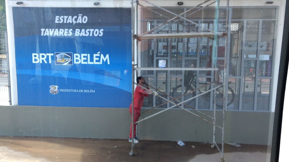Linhas de ônibus do Terminal BRT/São Brás são desviadas em Belém (PA) no  domingo (15)