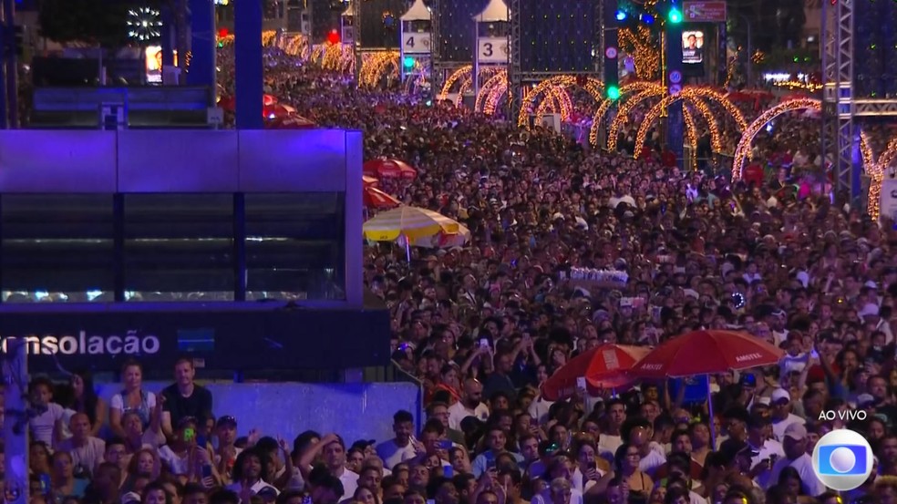 Festa de Ano Novo em São Paulo: veja os detalhes do evento — Foto: Jornal Nacional