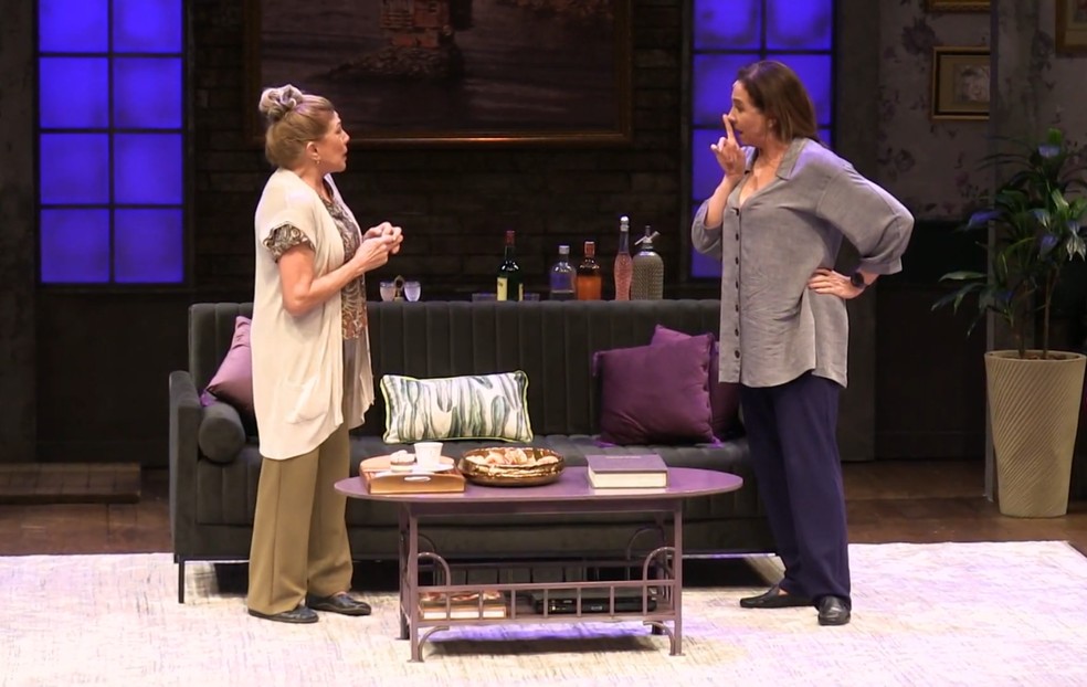 Comédia 'Rodojka' é apresentada por Marisa Orth e Tania Bondezan em Ribeirão Preto, SP — Foto: Divulgação