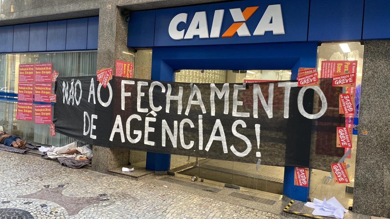 Bancários do Rio aderem a greve nacional de 24 horas