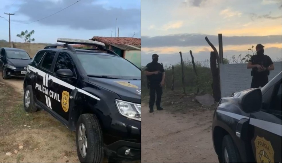 Polícia Civil cumpre mandados em Ielmo Marinho e outras cidades do RN — Foto: Polícia Civil/Reprodução