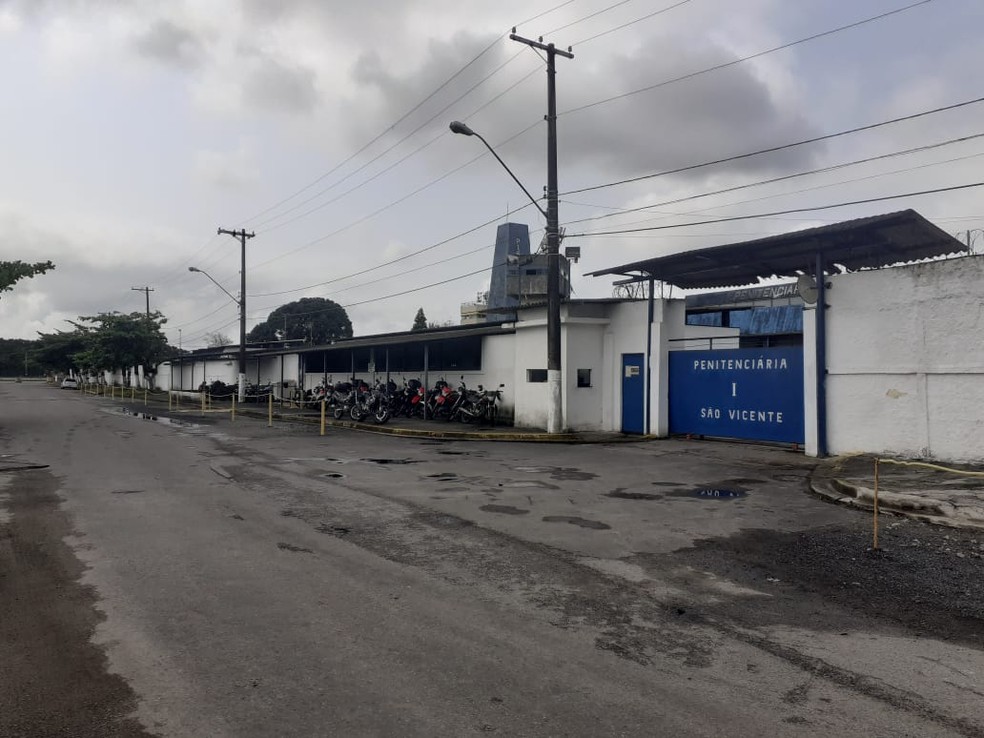 Detento fugiu da Penitenciária 1 de São Vicente (SP) — Foto: Divulgação/Secretaria da Administração Penitenciária