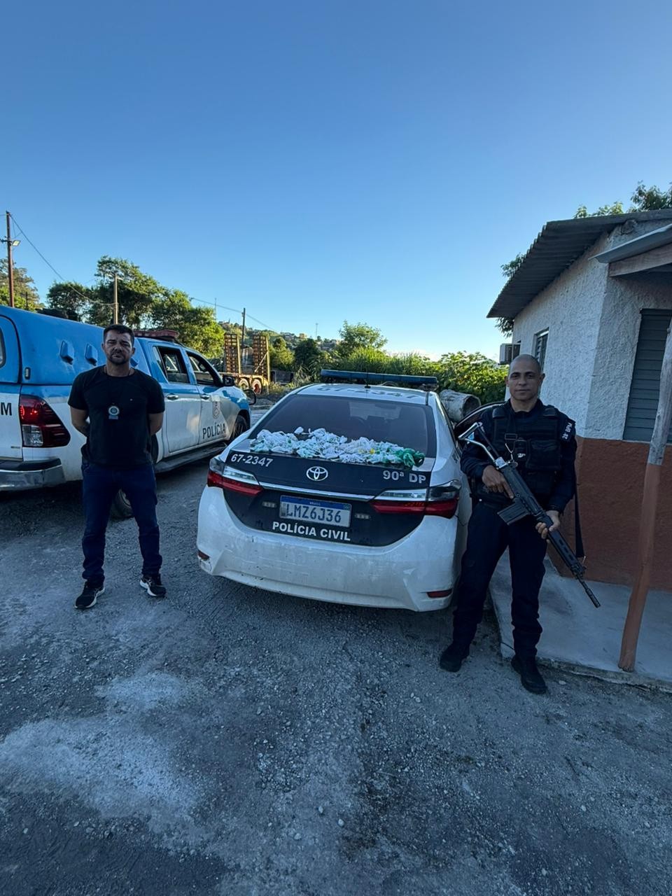 Polícia Civil apreende drogas em ação em Barra Mansa