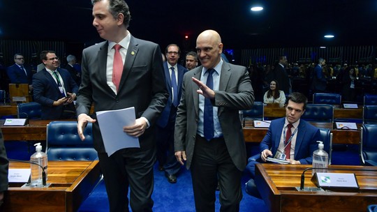 Moraes vai ao Congresso e diz que 'éramos felizes' antes das redes sociais - Foto: (Geraldo Magela/Agência Senado)