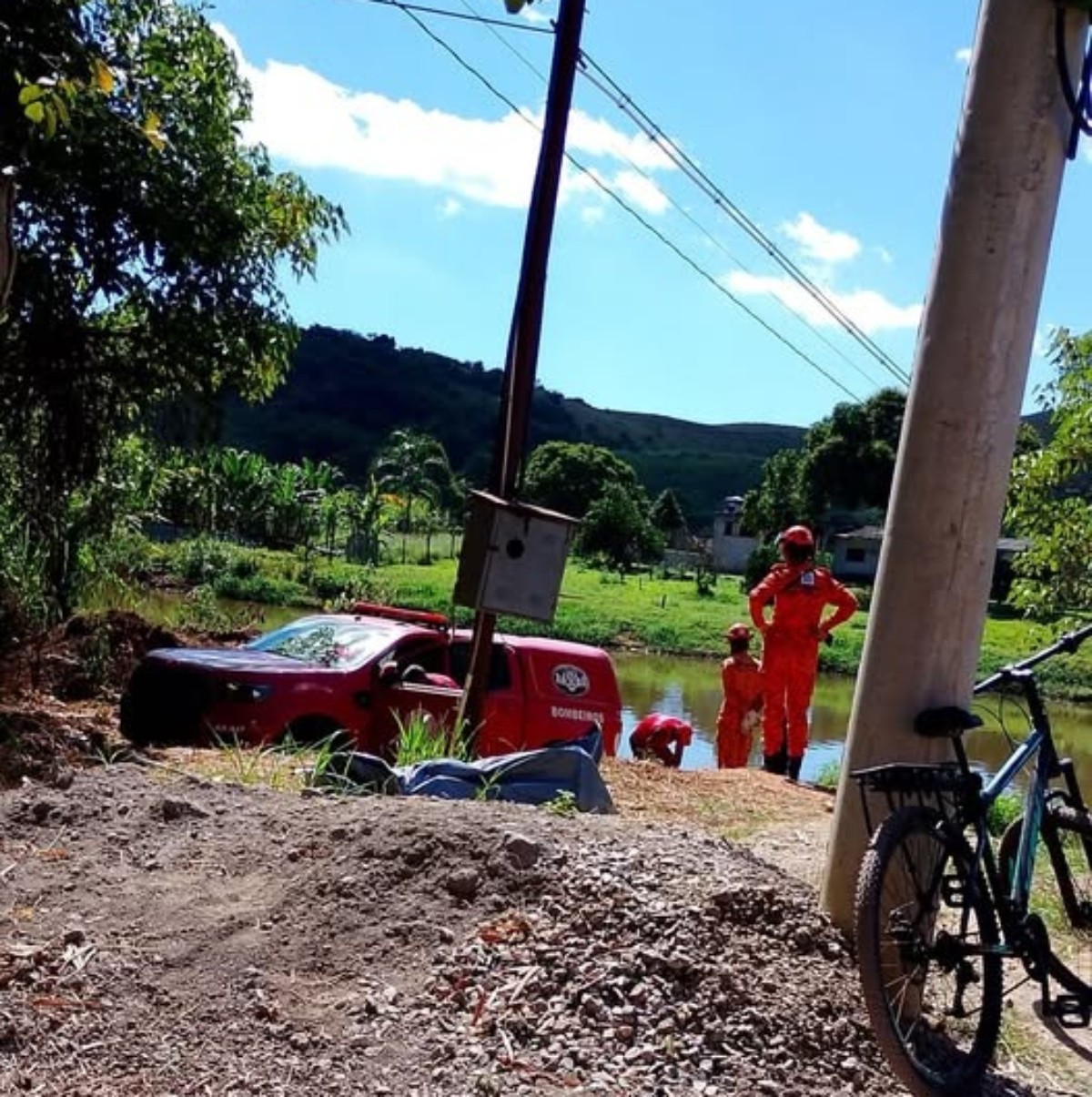 Corpo de funcionário de circo é encontrado no Rio Paraíba em Pinheiral
