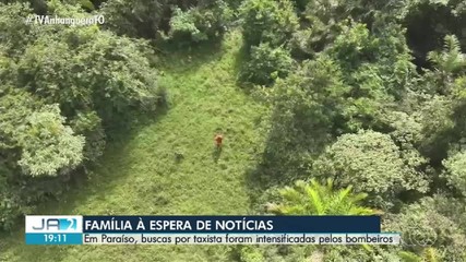 Bombeiros continuam buscas por taxista desaparecido após sair com amigos em Paraíso