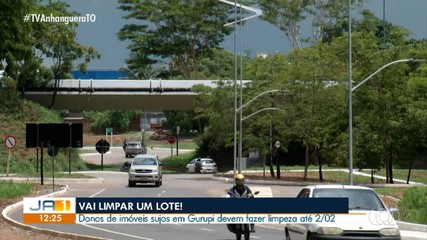 Moradores de Gurupi devem realizar limpeza de lotes até dia 2 de fevereiro