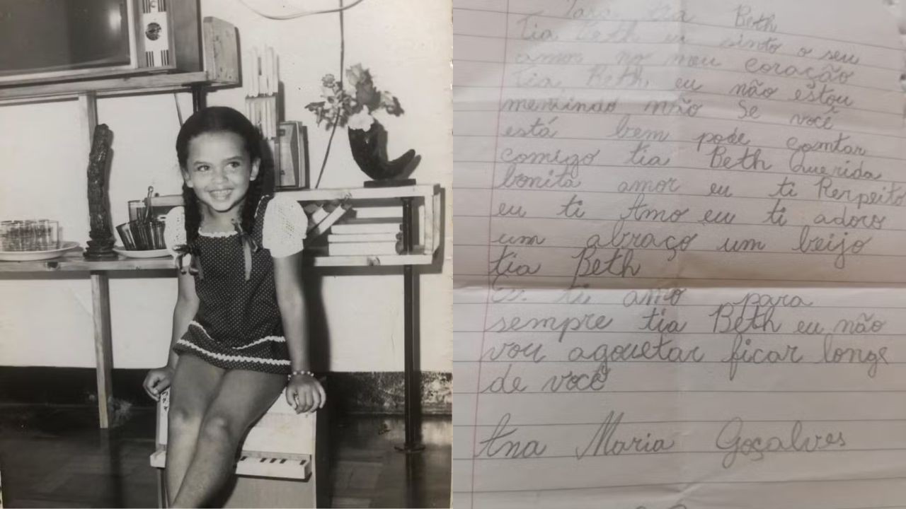 Professora guarda há quase 50 anos carta escrita por Ana Maria Gonçalves, primeira mulher negra na Academia Brasileira de Letras