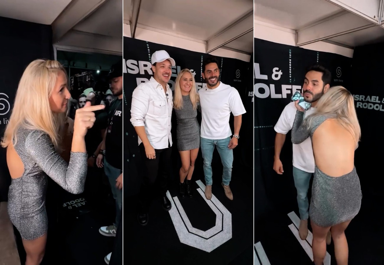 Fã reclama de espera em fila para foto com a dupla Israel e Rodolffo e vídeo viraliza: 'Cê tá é doído'