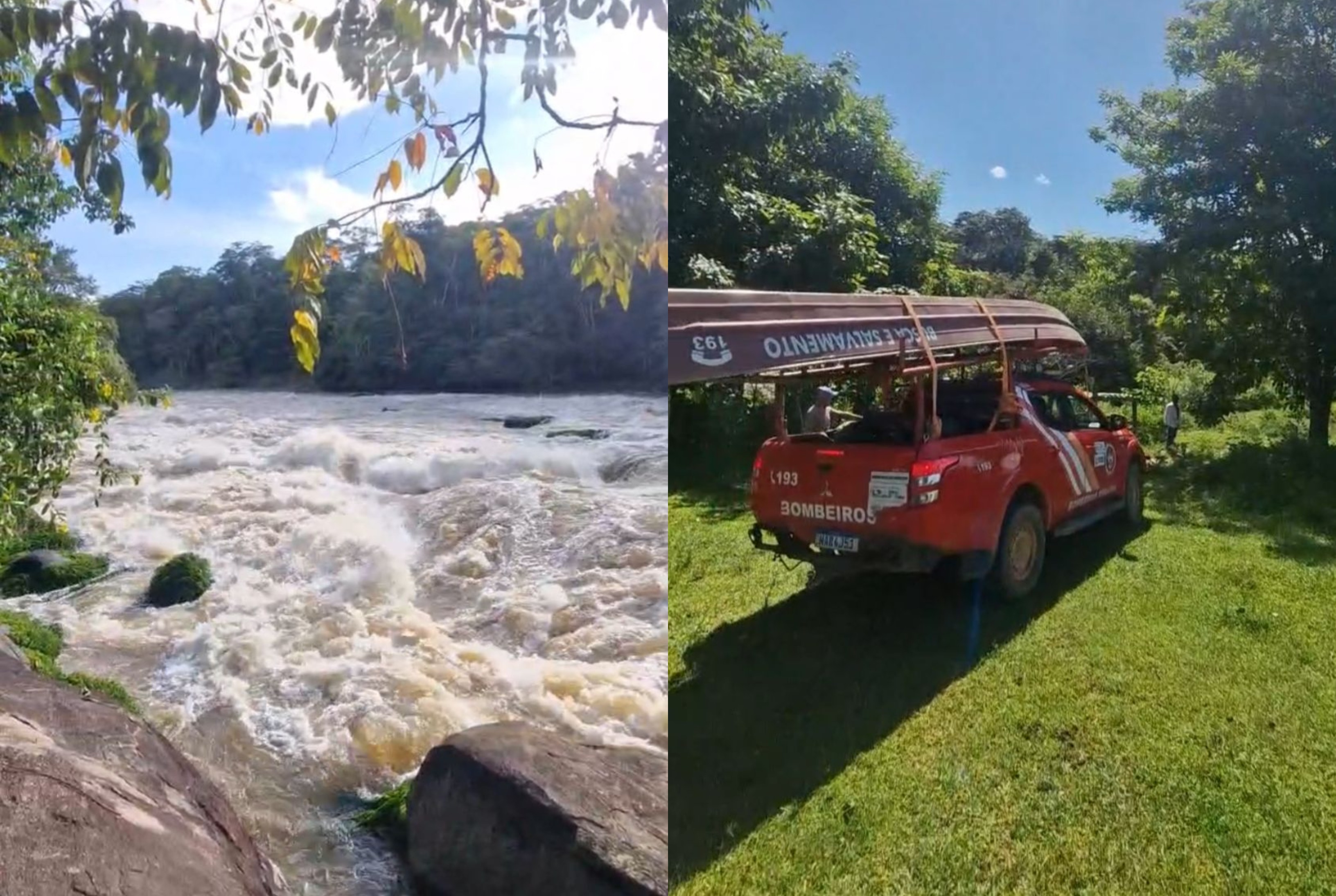 Homem desaparece após barco naufragar no rio Mucajaí 