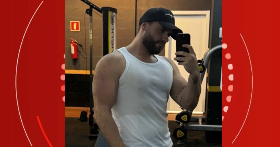 Luis Pasetti, de 23 anos, é estudante de Educação Física — Foto: Arquivo pessoal