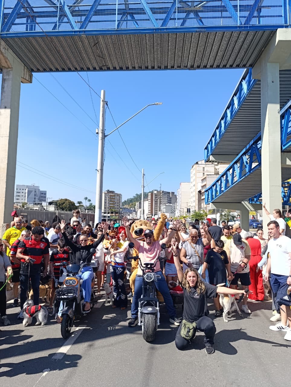'Caminhada do Amicão' reúne tutores e pets em Barra Mansa