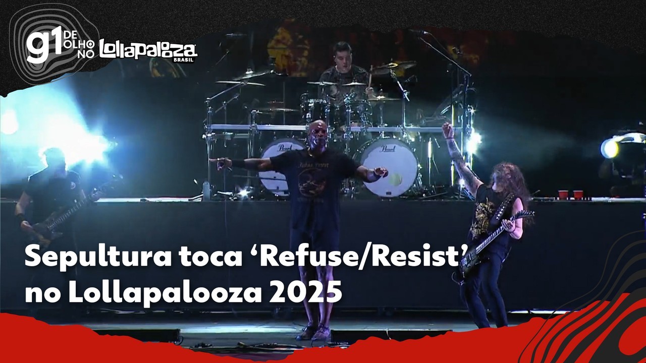 Sepultura dá adeus melancólico em show com clássicos e Junior tocando percussão no Lollapalooza | Lollapalooza 2025