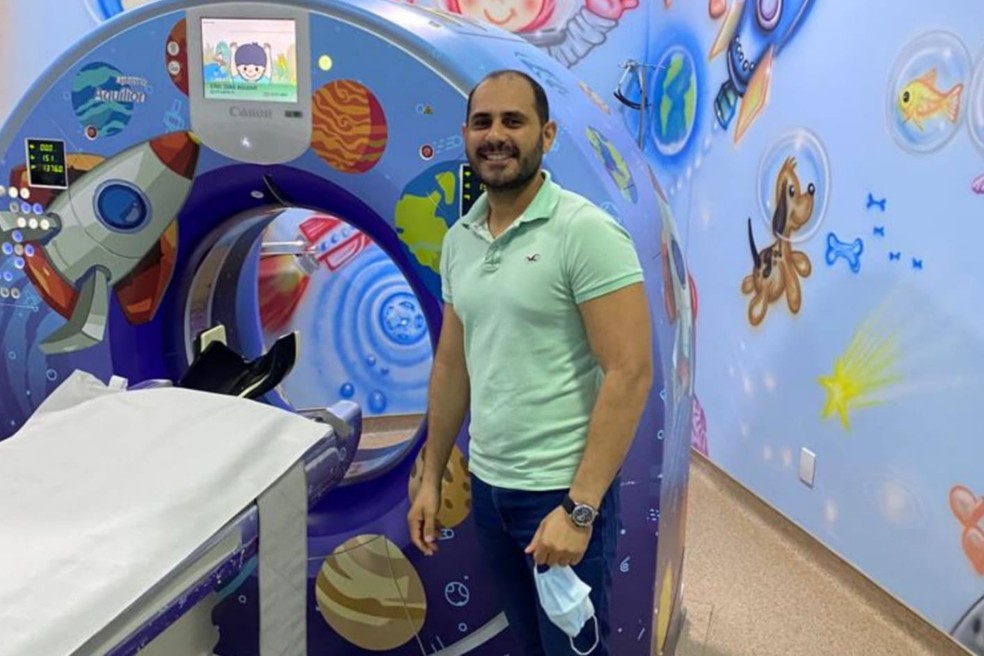 Enfermeiro cearense trabalhou em hospital infantil de Boa Vista (RR) com crianças Yanomami. — Foto: Arquivo pessoal