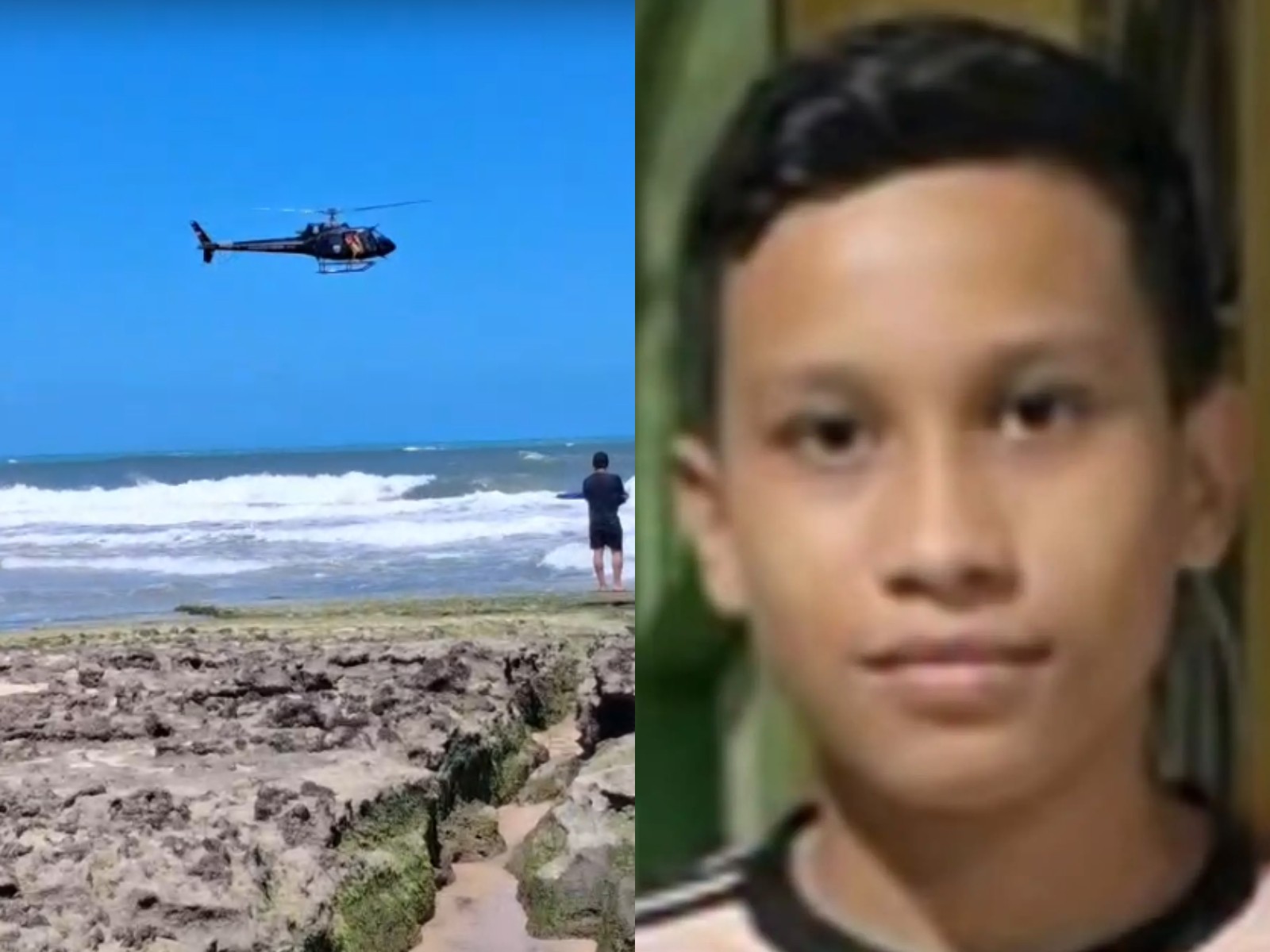 Adolescente paraibano morre após se afogar no litoral do RN