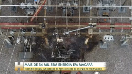 Mais de 34 mil pessoas ficaram sem energia elétrica em Macapá - Programa: Jornal Hoje 