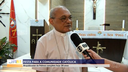 Arquidiocese de Palmas completa 28 anos