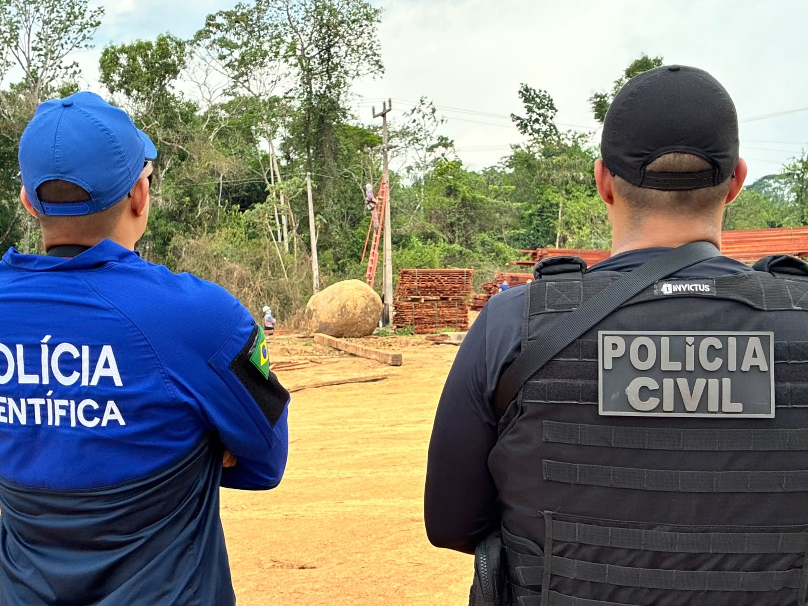 Serraria é flagrada com ligação clandestina de energia em Rurópolis, no Pará