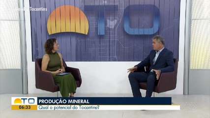 Bom Dia Responde tira dúvidas sobre o potencial mineral do Tocantins