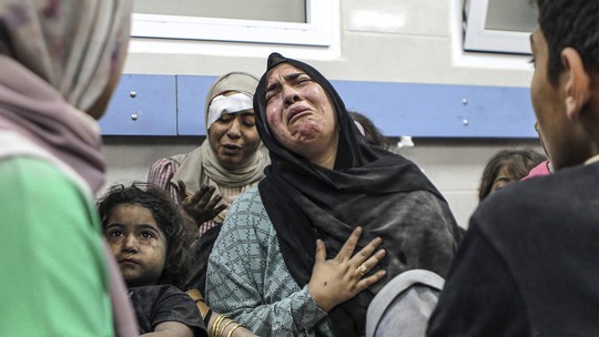 Autoridades de Gaza acusam Israel de bombardear hospital, e Israel culpa a Jihad Islâmica - Foto: (AP Photo/Abed Khaled)