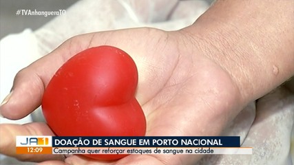 Projeto incentiva doação de sangue em Porto Nacional; saiba como ajudar