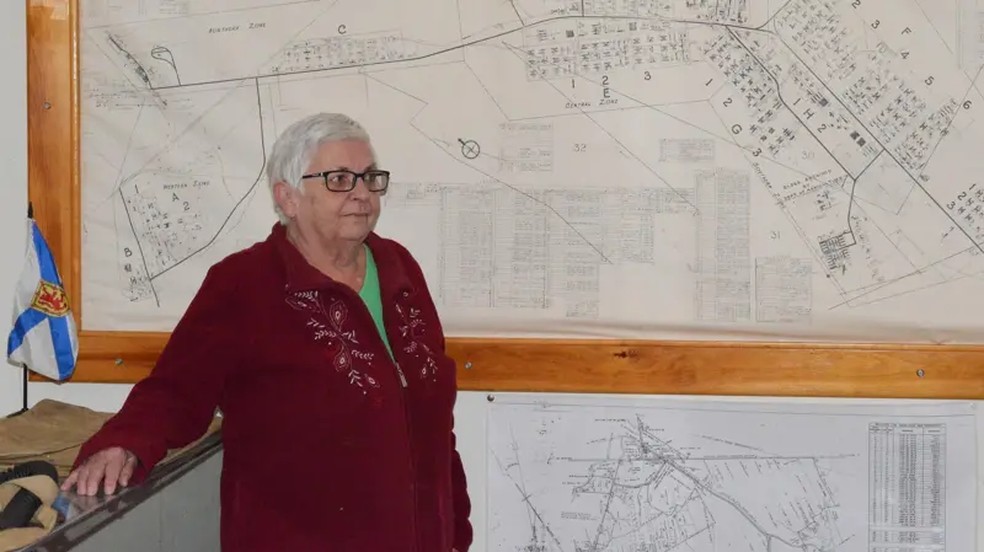 Annette Sharpe receia que um pedaço da história tenha se perdido — Foto: Giancarlo Cininni/BBC
