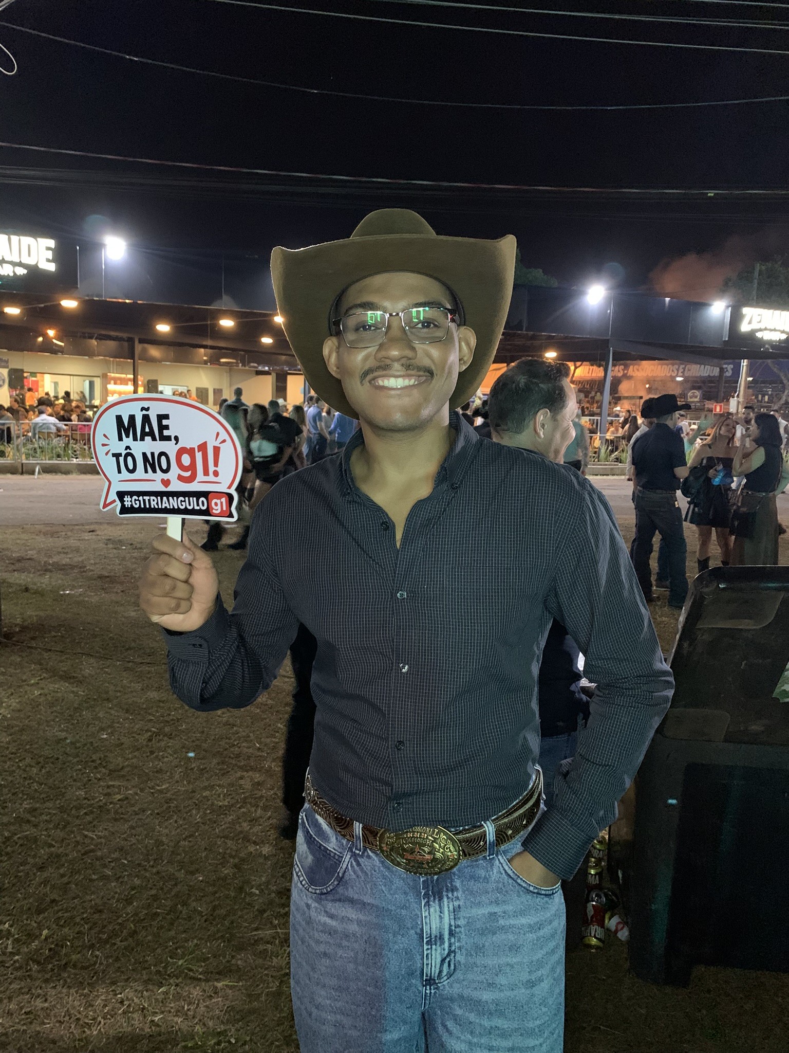 Público no Camaru 2026, primeira noite de festa em Uberlândia — Foto: Rádio Cultura 95.1/Divulgação