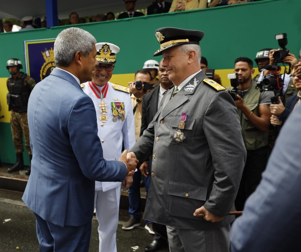 Governador da Bahia nega intervenção federal no estado, mas admite possibilidade — Foto: Rafael Martins/GOVBA