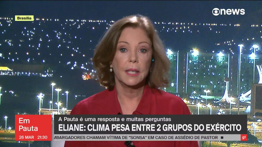 Eliane: investigação do caso Marielle deixa clima pesado entre dois grupos do Exército - Programa: GloboNews em Pauta 