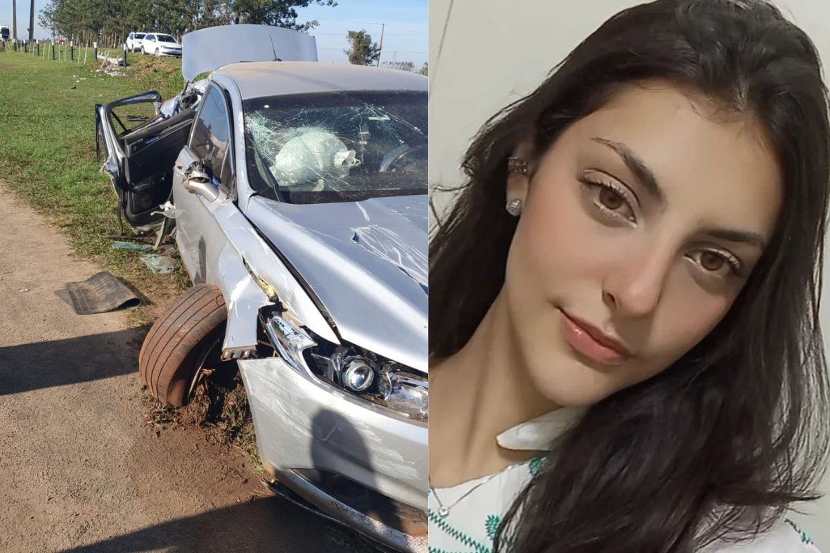 Jovem morre em acidente no PR e polícia descobre que namorado dela que estava dirigindo disputava racha depois de tomar vodka em casa noturna