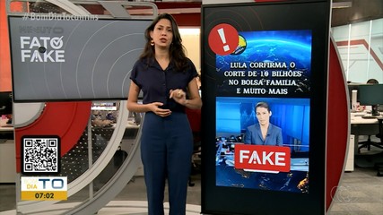 Suposto corte do Bolsa Família é desmentida no Fato ou Fake