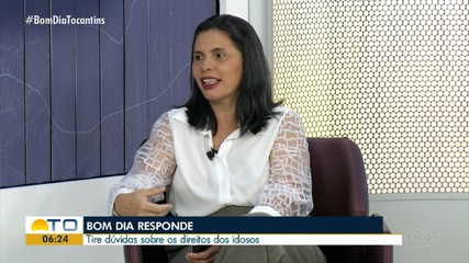 Bom Dia Responde fala sobres direitos da pessoa idosa