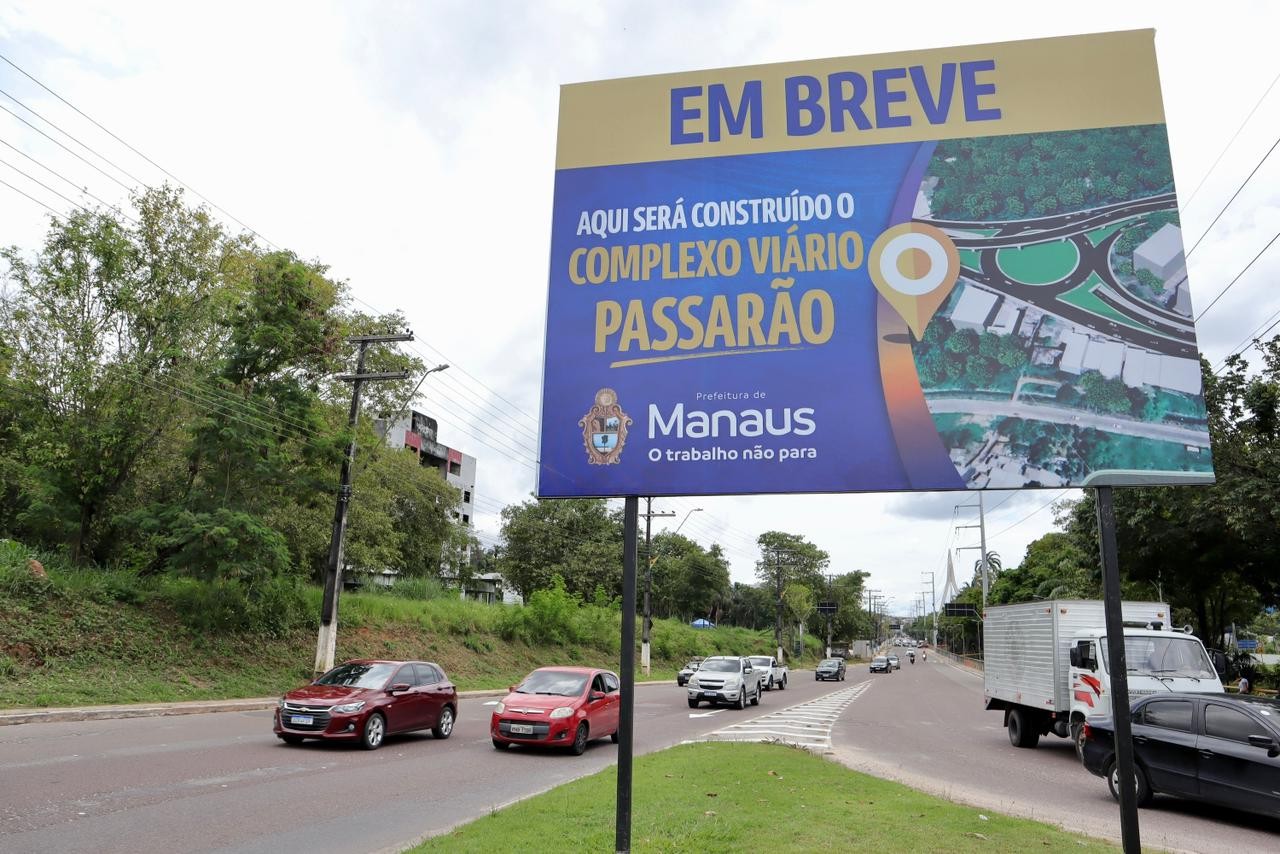 Trecho da avenida Coronel Teixeira é interditado em Manaus; veja o que muda