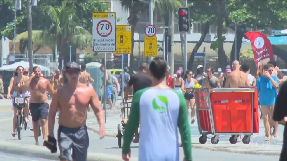 Calor aumenta procura por emerg&ecirc;ncias de hospitais p&uacute;blicos no Rio &mdash; Foto: Reprodu&ccedil;&atilde;o/TV Globo