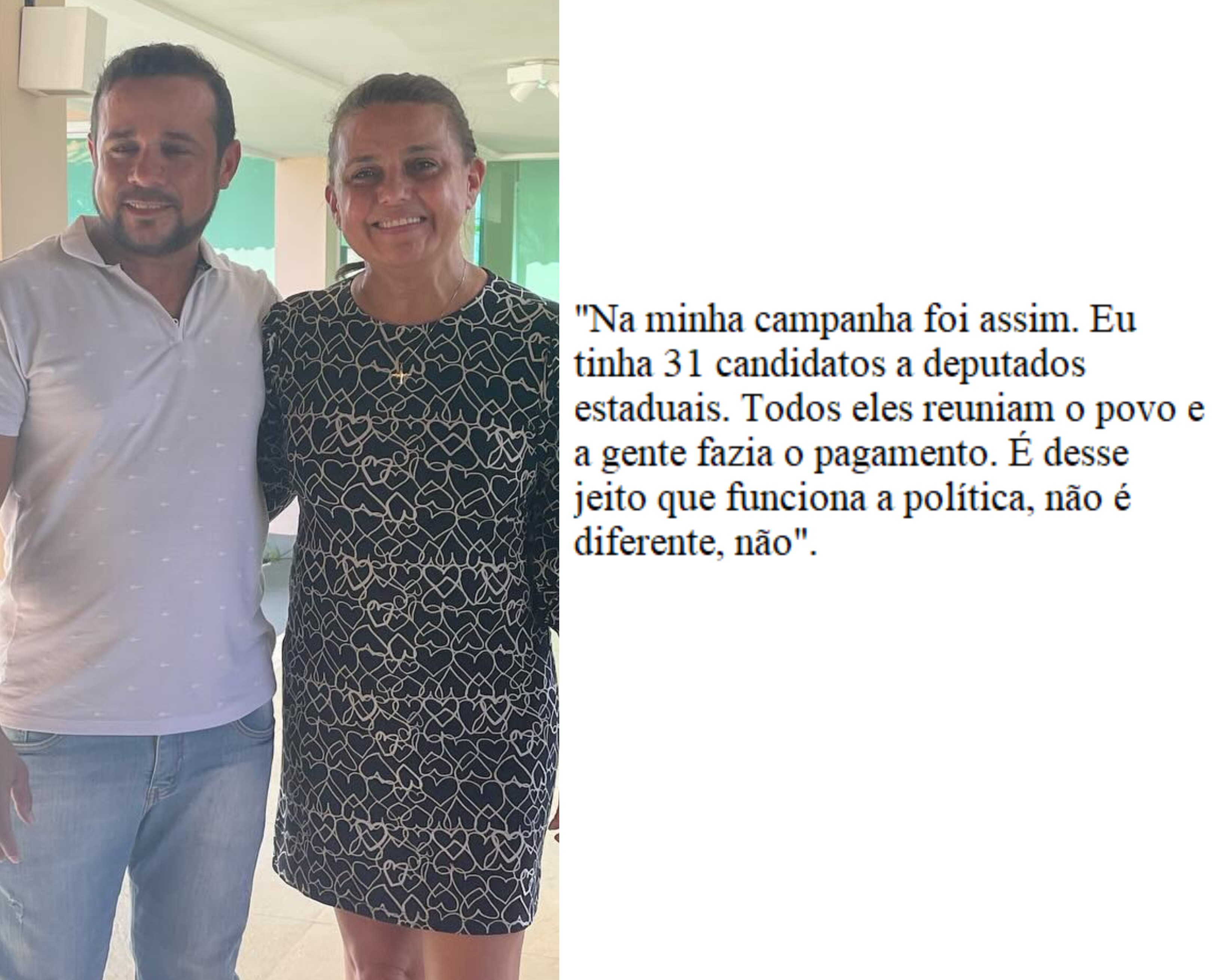 MPE vê indícios de compra de votos por deputada federal para eleger vereador marido de prima no interior de RR; ouça áudios 