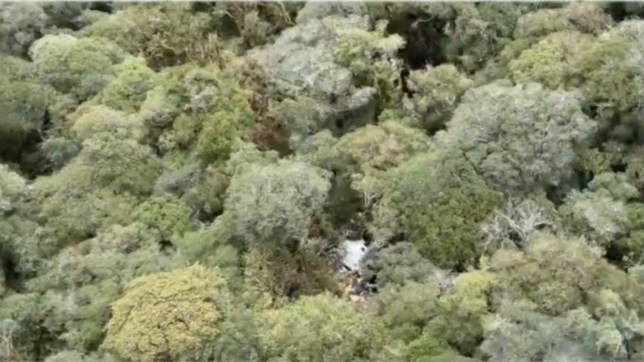 Veja vídeo dos destroços do helicóptero que levava o cantor Rick e mais quatro
