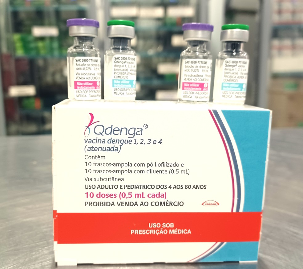 Teófilo Otoni recebe mais de duas mil doses da vacina contra a dengue. — Foto: Pedro Ricardo Santos / SRS de Montes Claros