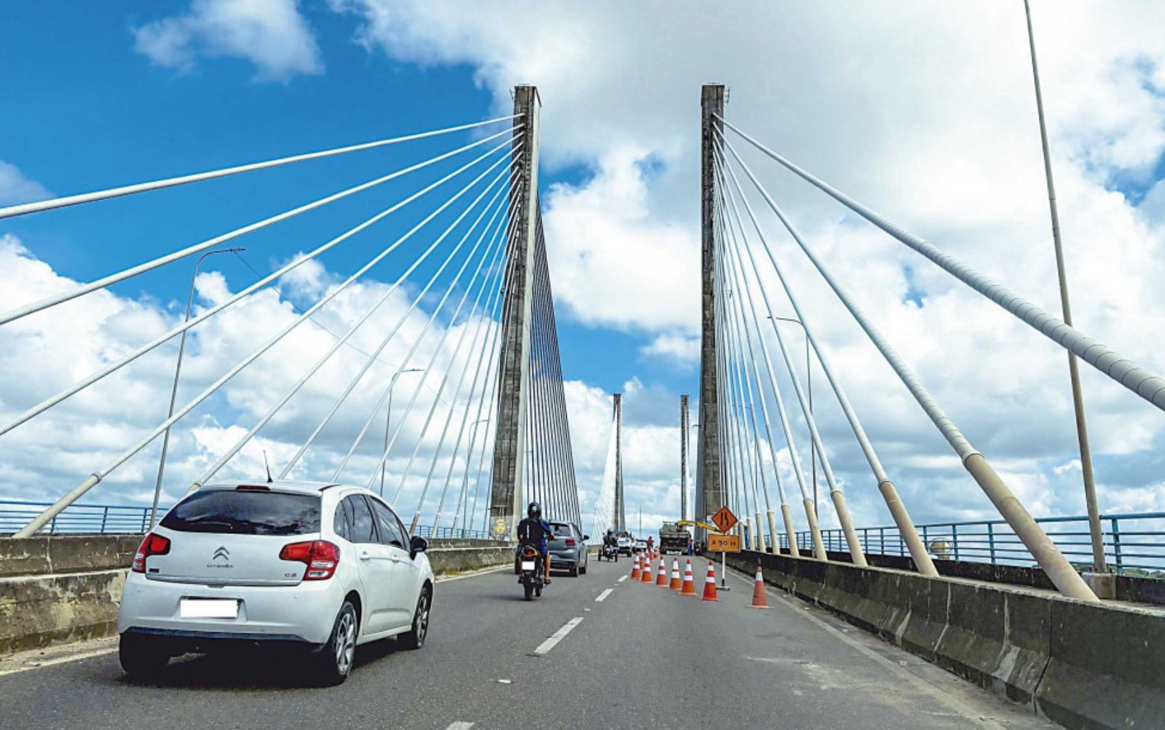 Ponte Aracaju-Barra sofre nova interdição para obras de iluminação