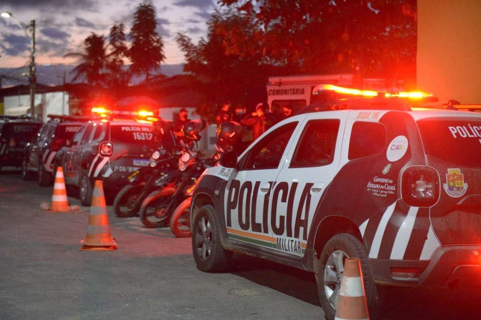 Ceará tem redução nas mortes por crimes violentos e roubos nos primeiros nove meses de 2023. — Foto: SSPDS/Reprodução