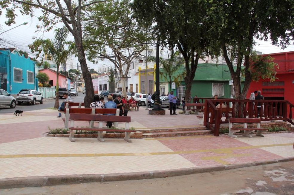Praça da Mandioca em Cuiabá — Foto: Prefeitura de Cuiabá