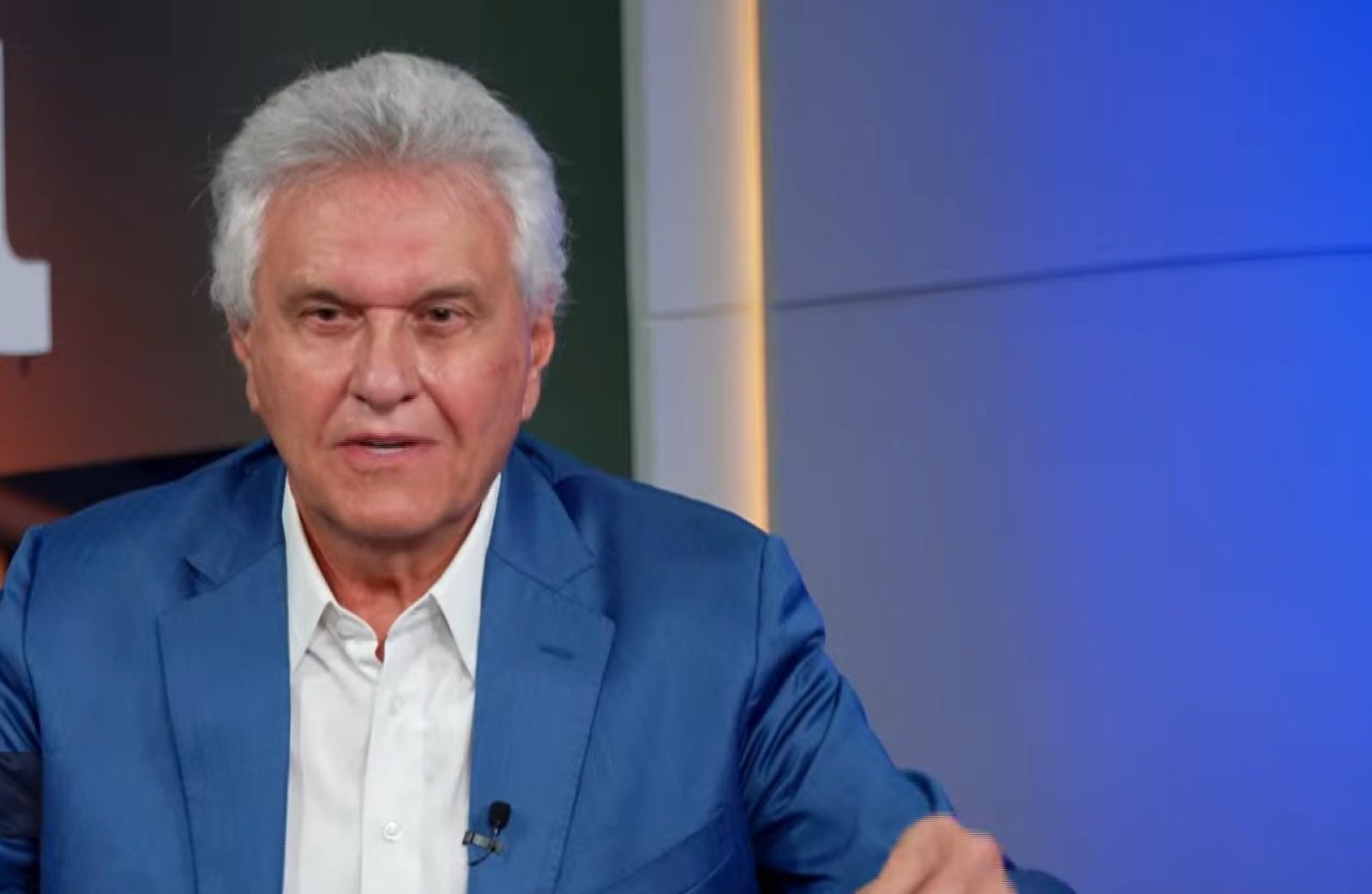 Caiado sobre Flávio Bolsonaro: 'Personagem criado para disputar uma eleição'