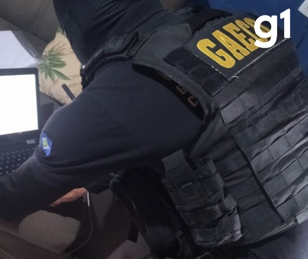 A operação investiga a suposta ligação de agentes públicos com uma organização criminosa. — Foto: Gaeco